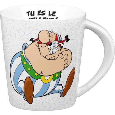 Könitz, Tasse, Kaffeetasse Tu es le meilleur! 380 ml, 1 Stück, Weiss (380 ml, 1x) Könitz, Tasse, Kaffeetasse Tu es le meilleur! 380 ml, 1 Stück, Weiss (380 ml, 1x)