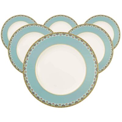 Villeroy & Boch Multipack Samarkand Aquamarin Speiseteller - 6 Stück, Teller, Mehrfarbig Villeroy & Boch Multipack Samarkand Aquamarin Speiseteller - 6 Stück, Teller, Mehrfarbig