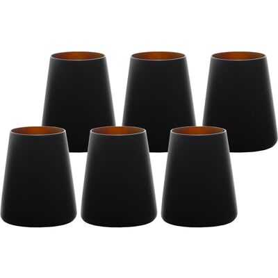 Stölzle Elements Power Becher 380ml schwarz/bronze, Trinkgläser, Schwarz Stölzle Elements Power Becher 380ml schwarz/bronze, Trinkgläser, Schwarz