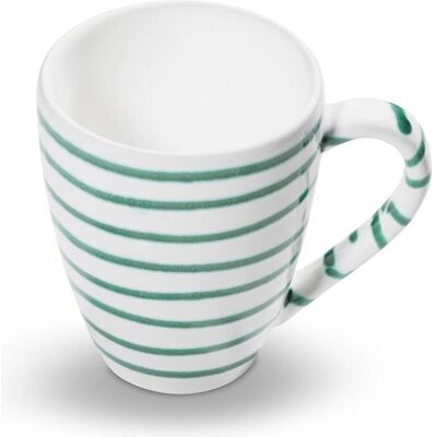 Gmundner Keramik Grüner Geflammt Frühstücksbecher - Kaffee Becher Gmundner Keramik Grüner Geflammt Frühstücksbecher - Kaffee Becher