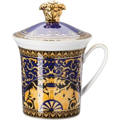 Versace, Tasse, Medusa blau - Becher mit Deckel / 30 Years (350 ml, 1x) Versace, Tasse, Medusa blau - Becher mit Deckel / 30 Years (350 ml, 1x)