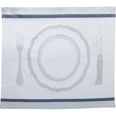 Opinel, Tischset, Platzset, hell, Jacquardmuster (1 Stk., 50 x 40 cm) Opinel, Tischset, Platzset, hell, Jacquardmuster (1 Stk., 50 x 40 cm)