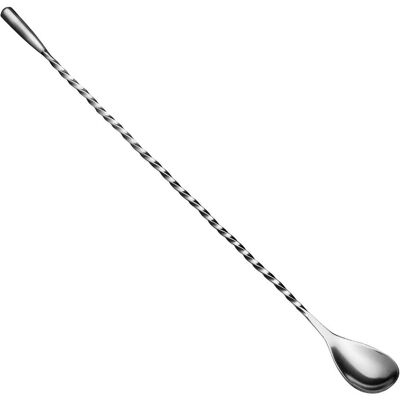 Ich-zapfe, Bar Zubehör, Barlöffel gedreht Teardrop mit Metallknauf 31cm - Edelstahl (Barlöffel + Cocktailrührer) Ich-zapfe, Bar Zubehör, Barlöffel gedreht Teardrop mit Metallknauf 31cm - Edelstahl (Barlöffel + Cocktailrührer)