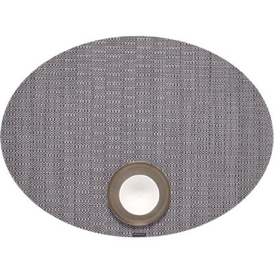 Chilewich, Tischset, Thatch Tischset oval pewter (1 Stk., 49.50 x 36 cm) Chilewich, Tischset, Thatch Tischset oval pewter (1 Stk., 49.50 x 36 cm)