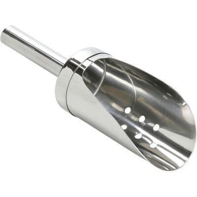 Ich-zapfe, Bar Zubehör, EISSCHAUFEL gelocht (Eisschaufel + Eiszange) Ich-zapfe, Bar Zubehör, EISSCHAUFEL gelocht (Eisschaufel + Eiszange)