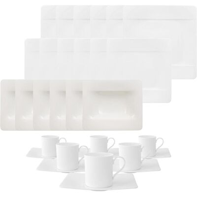 Villeroy & Boch - Modern Grace Kombiservice 30-teilig - Dinnerware Set Villeroy & Boch - Modern Grace Kombiservice 30-teilig - Dinnerware Set