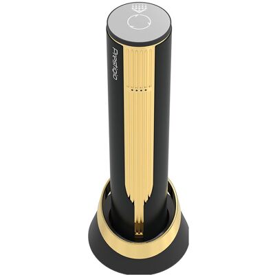 Prestigio Maggiore, Flaschenöffner, Schwarz, Gold Prestigio Maggiore, Flaschenöffner, Schwarz, Gold