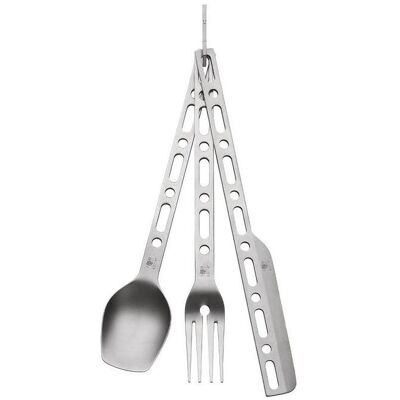 Alessi Virgil Abloh Edelstahl Besteckset - Modernes Designerprodukt Alessi Virgil Abloh Edelstahl Besteckset - Modernes Designerprodukt