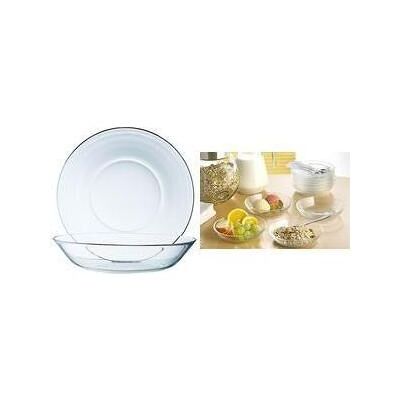 Esmeyer Glasteller / Dessertteller Cosmos aus Hartglas, Durchmesser: 140 mm, Höhe: 250 mm, Teller Esmeyer Glasteller / Dessertteller Cosmos aus Hartglas, Durchmesser: 140 mm, Höhe: 250 mm, Teller