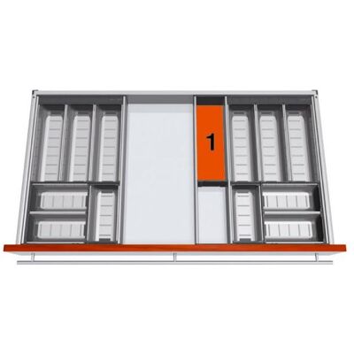 Blum Schalen-Set ORGA-LINE für TANDEMBOX antaro, Besteckkasten, Grau Blum Schalen-Set ORGA-LINE für TANDEMBOX antaro, Besteckkasten, Grau