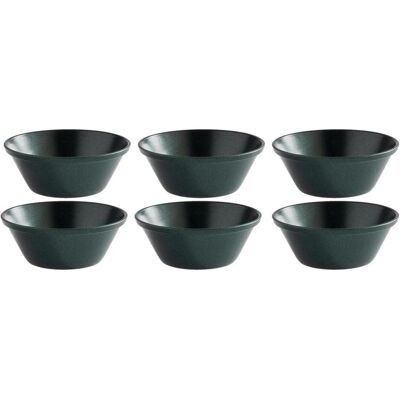 APS - Dipschälchen-Set - Grün - Edelstahl - 6er - Dipschälchen-Set APS - Dipschälchen-Set - Grün - Edelstahl - 6er - Dipschälchen-Set