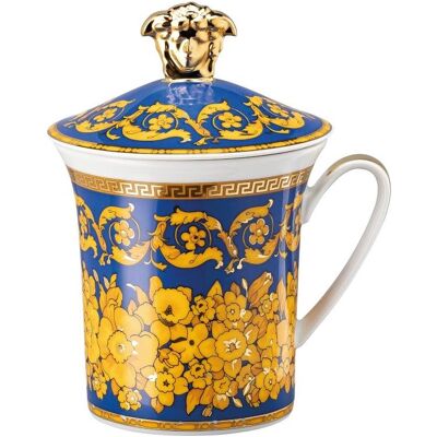 Versace, Tasse, Floralia Blue - Becher mit Deckel / 30 Years (350 ml, 1x) Versace, Tasse, Floralia Blue - Becher mit Deckel / 30 Years (350 ml, 1x)