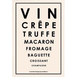 Maison Vivaraise Französische Spezialitäten Küchentuch - 48x72 - Weiß Maison Vivaraise Französische Spezialitäten Küchentuch - 48x72 - Weiß