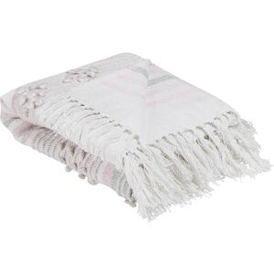 Beliani Bett Pink 120x150cm Boho Acrylic Beliani Bett Pink 120x150cm Boho Acrylic