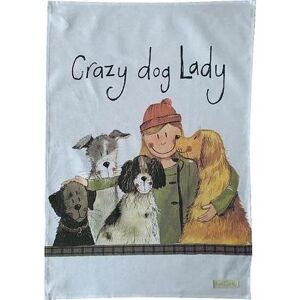 Crocodile Creek, Geschirrtuch, TT39 Crazy Dog Lady Psiara Küchentuch (65 x 45 cm) Crocodile Creek, Geschirrtuch, TT39 Crazy Dog Lady Psiara Küchentuch (65 x 45 cm)