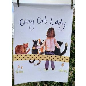 Crocodile Creek, Geschirrtuch, TT38 Crazy Cat Lady Kociara Küchentuch (65 x 45 cm) Crocodile Creek, Geschirrtuch, TT38 Crazy Cat Lady Kociara Küchentuch (65 x 45 cm)