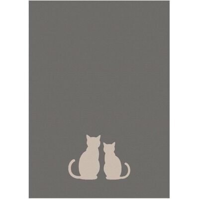 Ross Geschirrtuch, 3er Baumwoll-Geschirrtücher Katzenduett (70 x 50 cm) Ross Geschirrtuch, 3er Baumwoll-Geschirrtücher Katzenduett (70 x 50 cm)