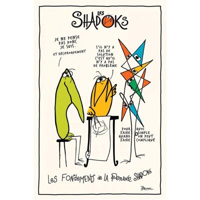Winkler, Geschirrtuch, Shadoks Les fondements (72 x 48 cm) Winkler, Geschirrtuch, Shadoks Les fondements (72 x 48 cm)