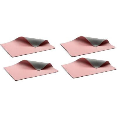 Bitz, Tischset, Tischset 33 cm x 0.46 m, 4 Stück, Grau/Pink (4 Stk., 46 x 33 cm) Bitz, Tischset, Tischset 33 cm x 0.46 m, 4 Stück, Grau/Pink (4 Stk., 46 x 33 cm)