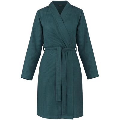 Normani, Bademantel, Damen Morgenmantel aus Bambus-Waffelpique Manisa - 9629 (44, 46, 48, 50, XL) Normani, Bademantel, Damen Morgenmantel aus Bambus-Waffelpique Manisa - 9629 (44, 46, 48, 50, XL)