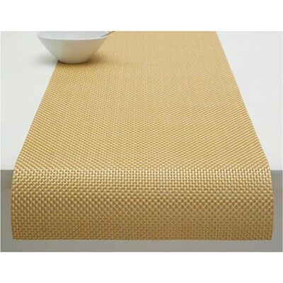 Chilewich, Tischdecke, Basketweave Tischläufer Gilded (183 x 36 cm) Chilewich, Tischdecke, Basketweave Tischläufer Gilded (183 x 36 cm)