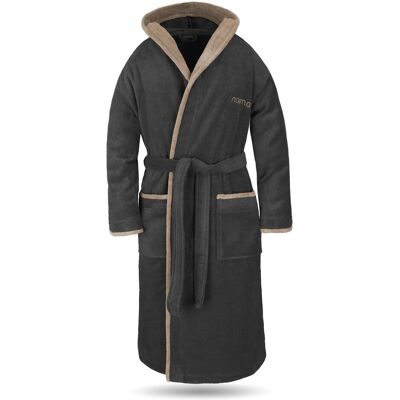 Normani, Bademantel, Damen Wellness-Bademantel aus 100% Baumwolle (XS) Normani, Bademantel, Damen Wellness-Bademantel aus 100% Baumwolle (XS)