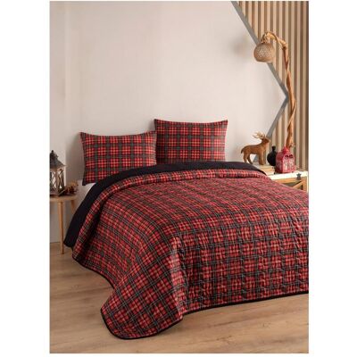 L'essentiel, Decke, Iskoç Red King Quilted Bedspread Set FR (220 x 240 cm) L'essentiel, Decke, Iskoç Red King Quilted Bedspread Set FR (220 x 240 cm)