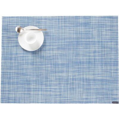 Chilewich Mini Basketweave Chambray - Geschirr Chilewich Mini Basketweave Chambray - Geschirr