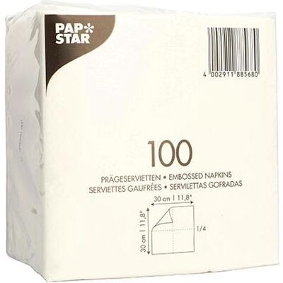 Papstar Papiertücher - 30x30cm - Packung mit 100 - Verschiedene Farben Papstar Papiertücher - 30x30cm - Packung mit 100 - Verschiedene Farben