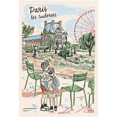 Winkler, Geschirrtuch, Geschirrtuch Paris Les Tuileries (72 x 48 cm) Winkler, Geschirrtuch, Geschirrtuch Paris Les Tuileries (72 x 48 cm)