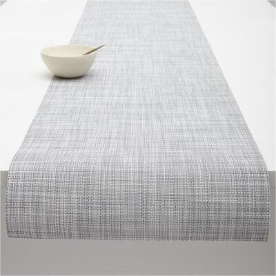 Chilewich, Tischdecke, Mini Basketweave Tischläufer nebel (183 x 36 cm) Chilewich, Tischdecke, Mini Basketweave Tischläufer nebel (183 x 36 cm)