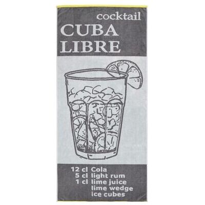 Dyckhoff Cuba Libre Graues Strandtuch - Handtuch Dyckhoff Cuba Libre Graues Strandtuch - Handtuch