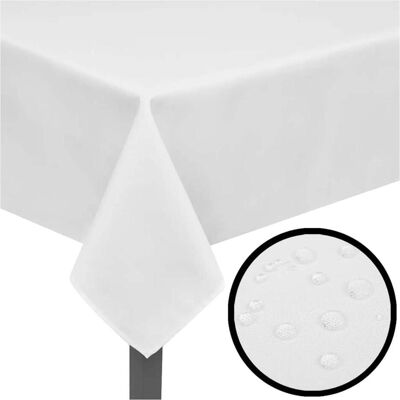 VidaXL 5 Tischdecken Weiß - Tischdecken VidaXL 5 Tischdecken Weiß - Tischdecken