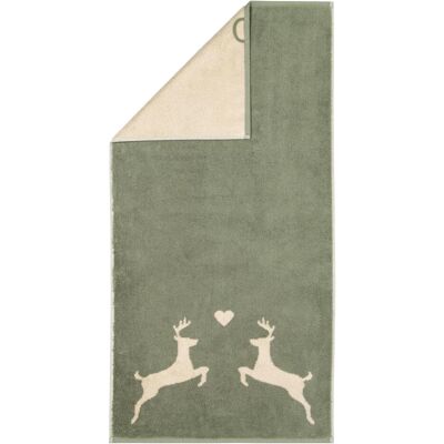 Cawö Handtücher, Alpenchic Hirsche (50 x 100 cm) Cawö Handtücher, Alpenchic Hirsche (50 x 100 cm)
