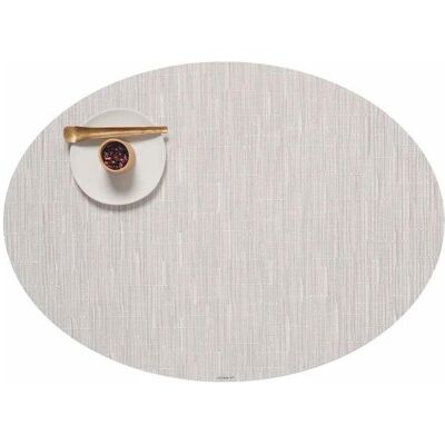 Chilewich, Tischset, Bamboo Tischset oval Coconut (1 Stk., 49.50 x 36 cm) Chilewich, Tischset, Bamboo Tischset oval Coconut (1 Stk., 49.50 x 36 cm)