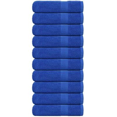 vidaXL Handtücher, Duschtücher 10 Stk. Blau 70x140 cm 360 g/m² 100% Baumwolle Handtuch (70 x 140 cm) vidaXL Handtücher, Duschtücher 10 Stk. Blau 70x140 cm 360 g/m² 100% Baumwolle Handtuch (70 x 140 cm)