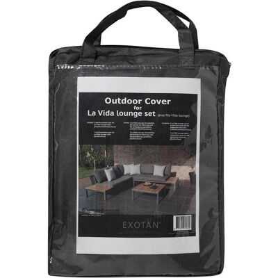 Exotan La Vida Lounge-Set Abdeckung - Wetterfestes Polyester Exotan La Vida Lounge-Set Abdeckung - Wetterfestes Polyester