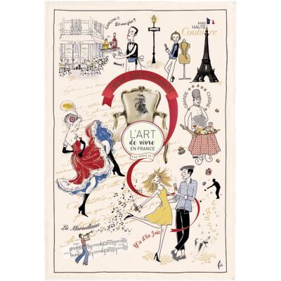 Winkler Französisches Art de Vivre Ecru Küchentuch Winkler Französisches Art de Vivre Ecru Küchentuch