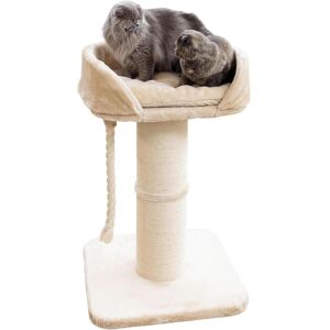 Kerbl Kratzbaum Toni XL, 58x58x92 cm (92 cm, Beige, Weiss), Katzenbaum Kerbl Kratzbaum Toni XL, 58x58x92 cm (92 cm, Beige, Weiss), Katzenbaum