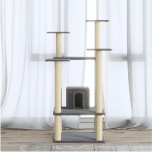 vidaXL Katzenturm mit Sisal Pali - 110cm Indoor Kletterturm vidaXL Katzenturm mit Sisal Pali - 110cm Indoor Kletterturm