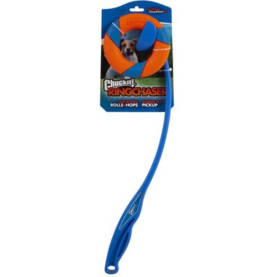 Chuckit! CHUCKIT RING CHASER Ringo launcher for dogs 56 cm Blue, Hundespielzeug Chuckit! CHUCKIT RING CHASER Ringo launcher for dogs 56 cm Blue, Hundespielzeug
