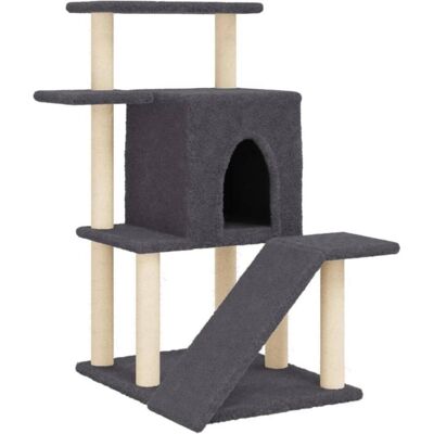 vidaXL Kratzbaum für Katzen dunkelgrau 97cm (172099) vidaXL Kratzbaum für Katzen dunkelgrau 97cm (172099)