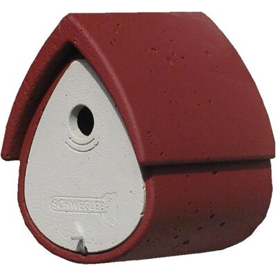 Schwegler 00155/9 Meisenresidenz 1 MR - 27 x 19 x 23 cm - rot / grau - Vogelhaus Schwegler 00155/9 Meisenresidenz 1 MR - 27 x 19 x 23 cm - rot / grau - Vogelhaus