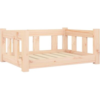 vidaXL Hundebett - Massiv Kiefer - 65,5x50,5x28 cm vidaXL Hundebett - Massiv Kiefer - 65,5x50,5x28 cm