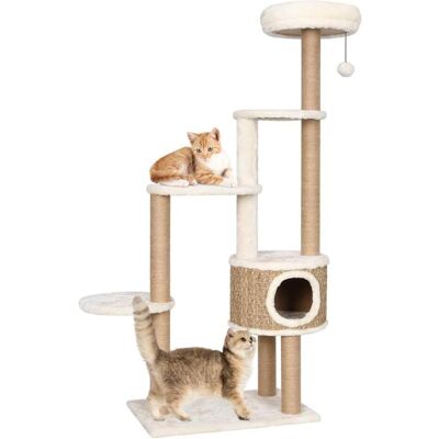 vidaXL Katzenbaum mit Luxuskissen und Kratzbaum - 148cm vidaXL Katzenbaum mit Luxuskissen und Kratzbaum - 148cm