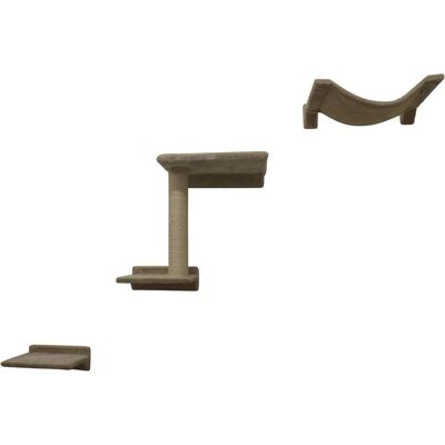Kerbl Kletterwand Zugspitze (44 cm, Beige), Katzenbaum Kerbl Kletterwand Zugspitze (44 cm, Beige), Katzenbaum