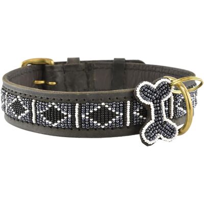 Kampuni Handgefertigtes Hundehalsband Rafiki - Schwarz - Hundehalsband Kampuni Handgefertigtes Hundehalsband Rafiki - Schwarz - Hundehalsband