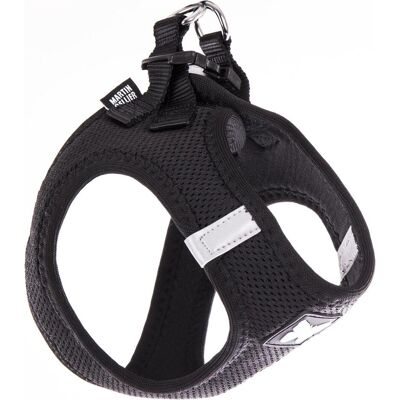 Martin Sellier Hund & Katze Geschirr - Atmungsaktive Kollektion Schwarz 30-34 / 41-45 Martin Sellier Hund & Katze Geschirr - Atmungsaktive Kollektion Schwarz 30-34 / 41-45