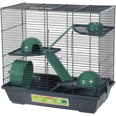 Zolux EHOP Triplex Käfig - recyceltes Kunststoff - 50cm Zolux EHOP Triplex Käfig - recyceltes Kunststoff - 50cm