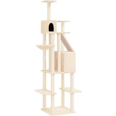 ALTRO Nova - Katzenbaum mit Sisalpfosten - 201 cm - Mehrstufig ALTRO Nova - Katzenbaum mit Sisalpfosten - 201 cm - Mehrstufig
